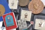 Vladimir Dzurillas 1964, 1968 and 1972 Winter Olympics Participation Medals & Pins Collection