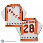 Pierre Larouches 1984 NHL All-Star Game Wales Conference Game-Worn Jersey