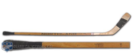 Bobby Hull 1970s Northland Game-Used Stick