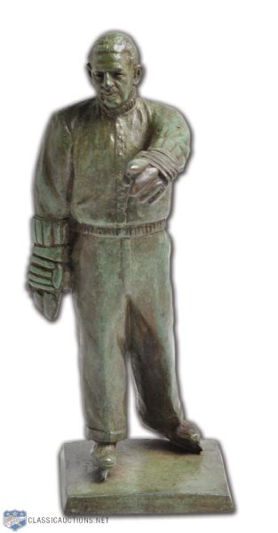 Lester Patrick Award 1965 Original Bronze Statue by Famed Sculptor Joe Brown