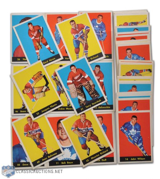 1960-61 Parkhurst Complete 61-Card Set