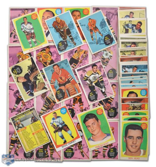 1961-62 Topps Complete 66-Card Set