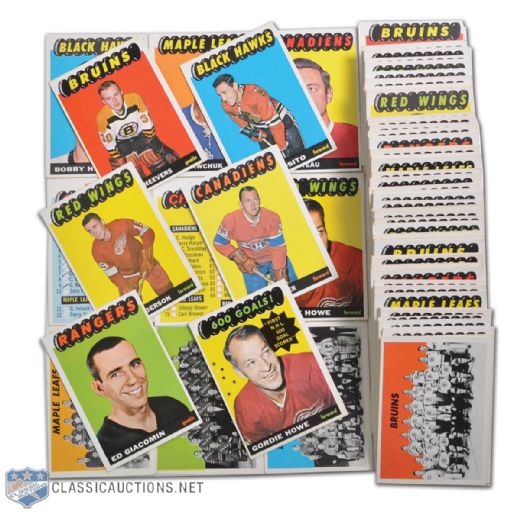 1965-66 Topps Complete 128-Card Set