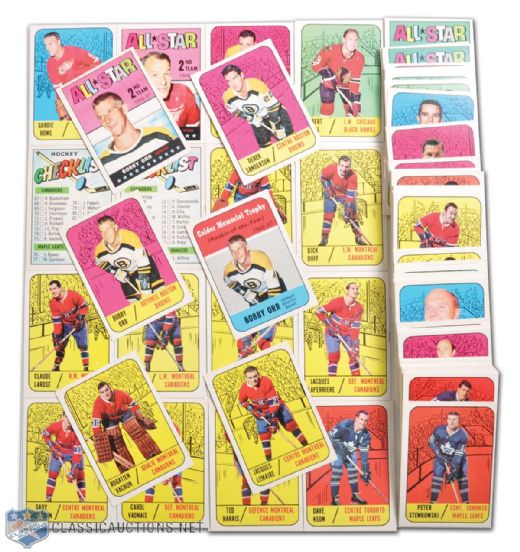 1967-68 Topps Complete 132-Card Set