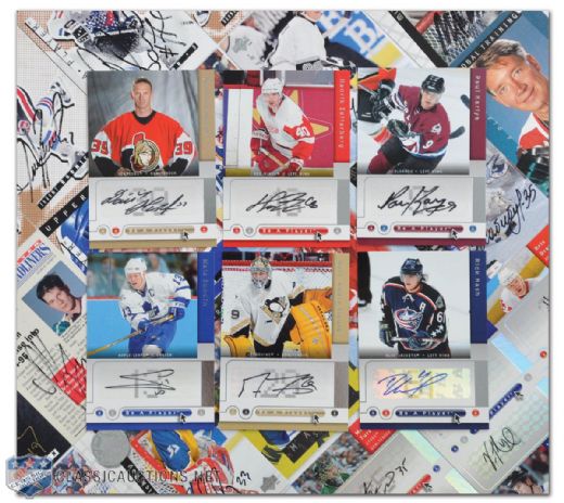 1994-95, 1995-96 and 2005-06 Upper Deck "Be a Player" Autographed Card Sets & Insert Collection