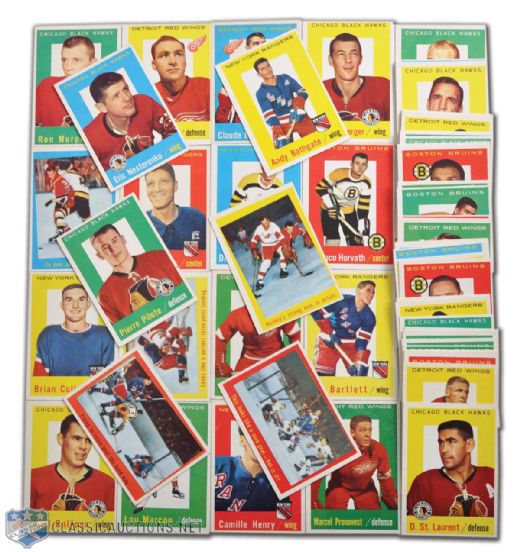 1959-60 Topps Near-Set (56/66)