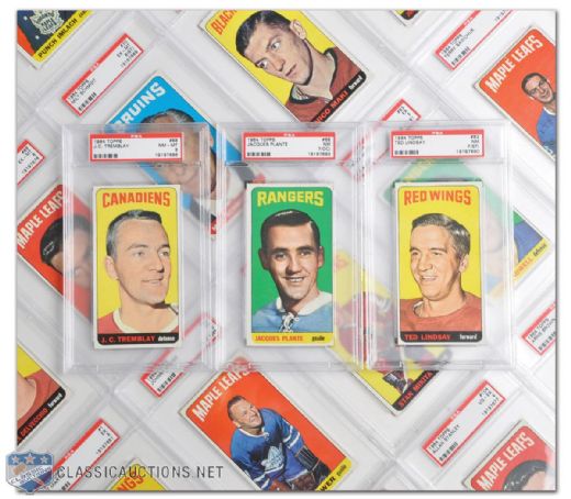 1964-65 Topps PSA-Graded Card Collection of 25