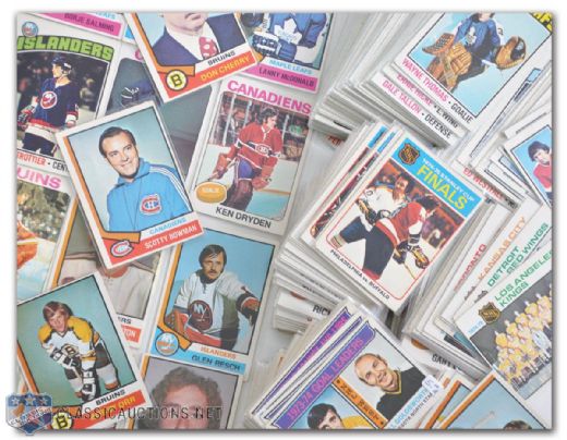 1974-75, 1975-76 and 1976-77 O-Pee-Chee Complete Sets