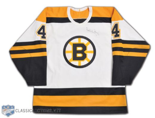 Bobby Orrs Autographed Boston Bruins Jersey