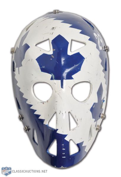 Mike Palmateer Toronto Maple Leafs Replica Mask by Don Scott