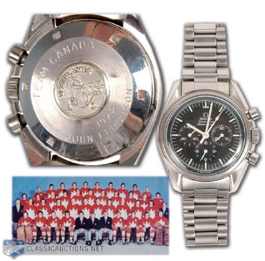 John Fergusons 1972 Team Canada Omega Speedmaster Watch