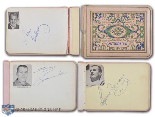 Montreal Alouettes 1960s Autograph Booklet with Faloney, Etcheverry and Evanshen
