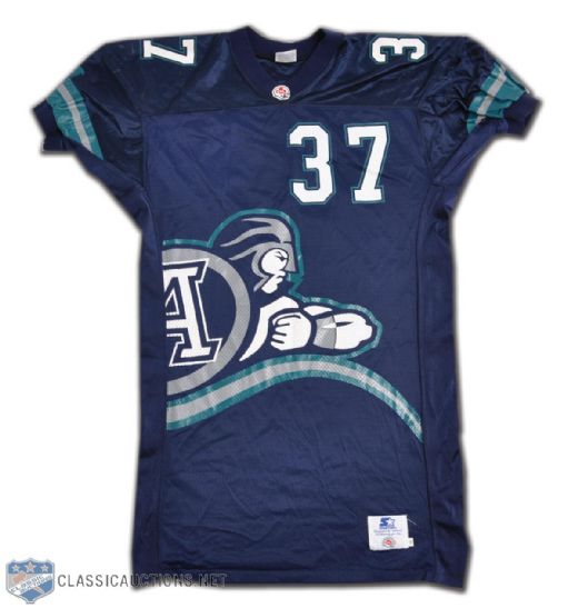 Chris Tsangariss 1995 CFL Toronto Argonauts Game-Worn Jersey