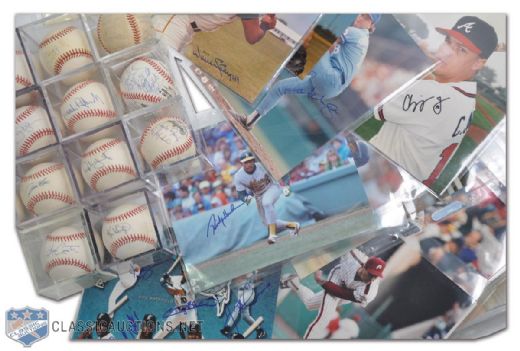 Orioles, Astros, Red Sox & Others Signed Baseball & Photo Collection of 78