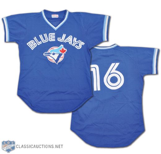 Garth Iorgs Circa 1985 Toronto Blue Jays Batting Practice/Spring Training Game-Worn Jersey