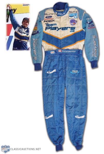 Patrick Carpentiers Early-2000s CART/Champ Car Team Players Racing Suit