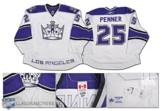 Dustin Penners 2010-11 Los Angeles Kings Game-Worn Jersey
