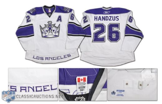 Michal Handzus 2010-11 Los Angeles Kings Game-Worn Alternate Captains Jersey