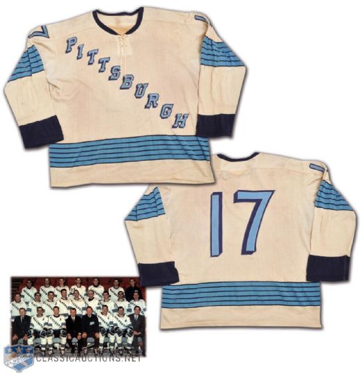 Bill Speers 1967-68 Pittsburgh Penguins Game-Worn Jersey