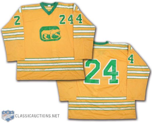 Mark Lomendas 1974-75 WHA Chicago Cougars Game-Worn Jersey