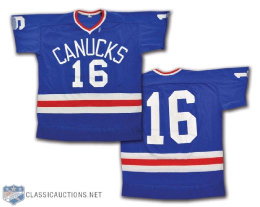 Vancouver Canucks Late-1960s WHL Game-Worn Jersey