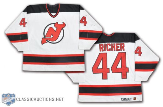 Stephane Richers 1994-95 New Jersey Devils Game-Worn Jersey