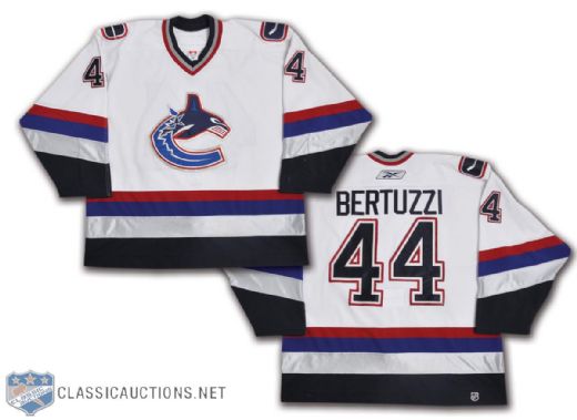 Todd Bertuzzis 2005-06 Vancouver Canucks Game-Worn Jersey