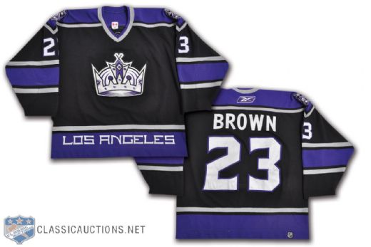 Dustin Browns 2005-06 Los Angeles Kings Game-Worn Jersey