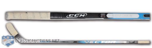 Alexander Ovechkins Signed CCM Vector Game-Used Stick
