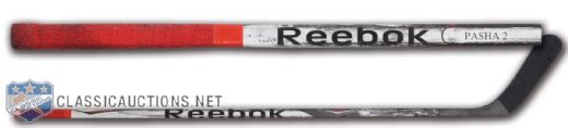 Pavel Datsyuks Detroit Red Wings Game-Used Reebok Stick