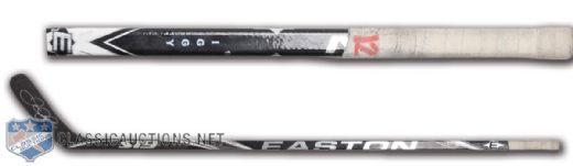 Jarome Iginlas Signed Game-Used Easton Stick