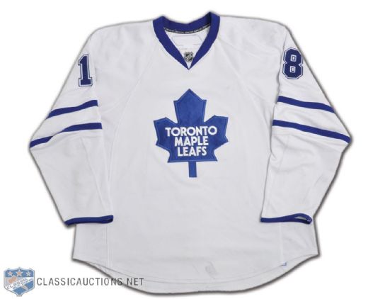 Chad Kilgers 2007-08 Toronto Maple Leafs Game-Worn Jersey