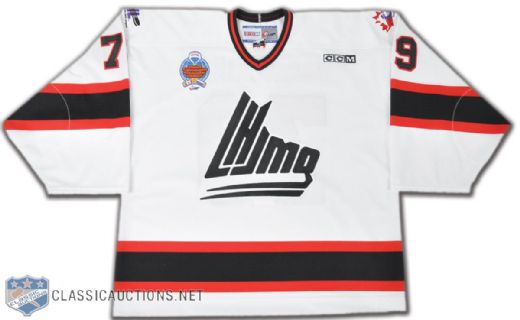 Maxime Daigneaults 2003 Re/Max Canada-Russia Challenge QMJHL Game-Worn Jersey