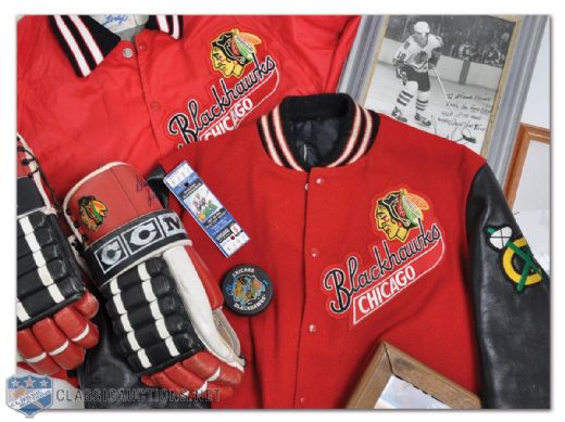 Steve Ludziks Chicago Black Hawks Game-Used, Team-Issued & Memorabilia Collection of 7