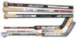 Martin Brodeur, Dominik Hasek and Ed Belfour Signed Game-Used Stick Collection of 3