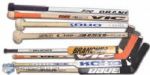 Game-Used NHL Goalie Stick Collection of 6