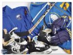 Donald Audettes Buffalo Sabres Game-Used and Memorabilia Collection of 6