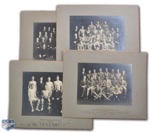 1910s Montreal High School (MHS) Sports Team Photos (4) by Rice Studios