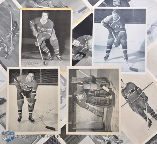Montreal Canadiens Quaker Oats Photo Collection of 93