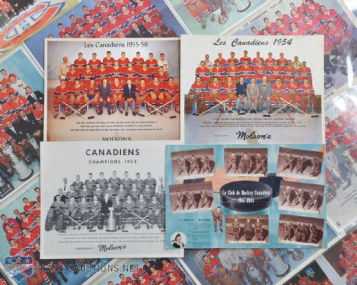 Montreal Canadiens Team Photo Collection of 26