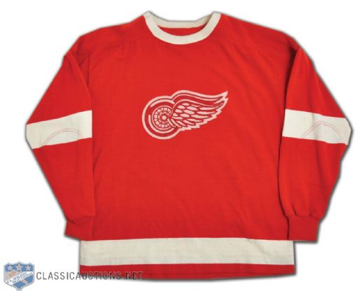 Detroit Red Wings 1950s-Style Film-Worn Wool Sweater from "The Rocket: The Legend of Rocket Richard"