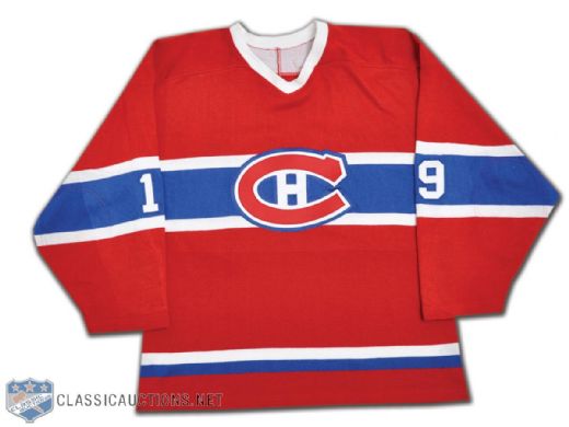 Montreal Canadiens 1970s-Style Film-Worn Jersey from "Keep Your Head Up, Kid: The Don Cherry Story"