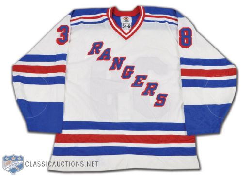 New York Rangers Film-Worn Jersey from "Mystery, Alaska"