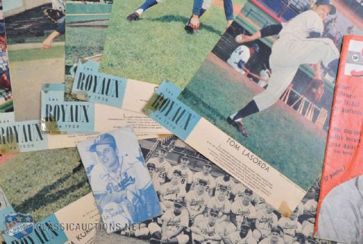 Montreal Royals Baseball Club Collection of 14