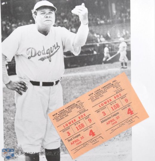 1949 Yankee Stadium Full Season Ticket