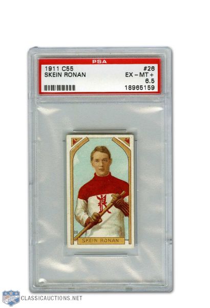 1911-12 Imperial Tobacco C55 #26 Skein Ronan - Graded PSA 6.5