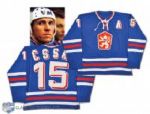 Josef Cernys Czechoslovakia Game-Worn Alternate Captains Jersey