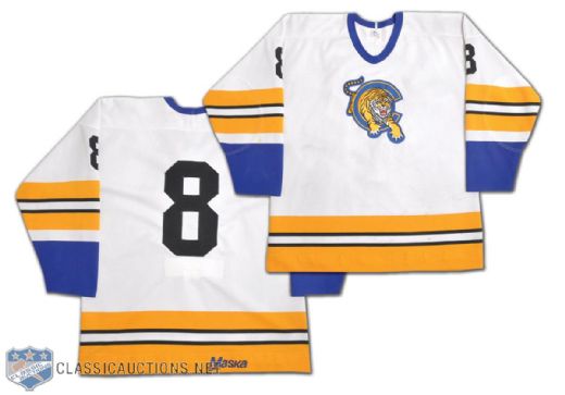 Rick Blights 1981-82 CHL Cincinnati Tigers Game-Worn Jersey