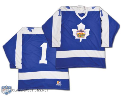 Nick Vituccis 1985-86 OHL Toronto Marlboros Game-Worn Jersey