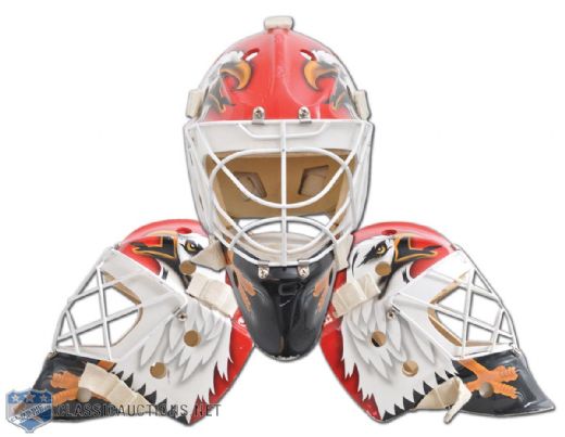 Chicago Black Hawks 1994 Itech Promo Goalie Mask / Ed Belfour Style